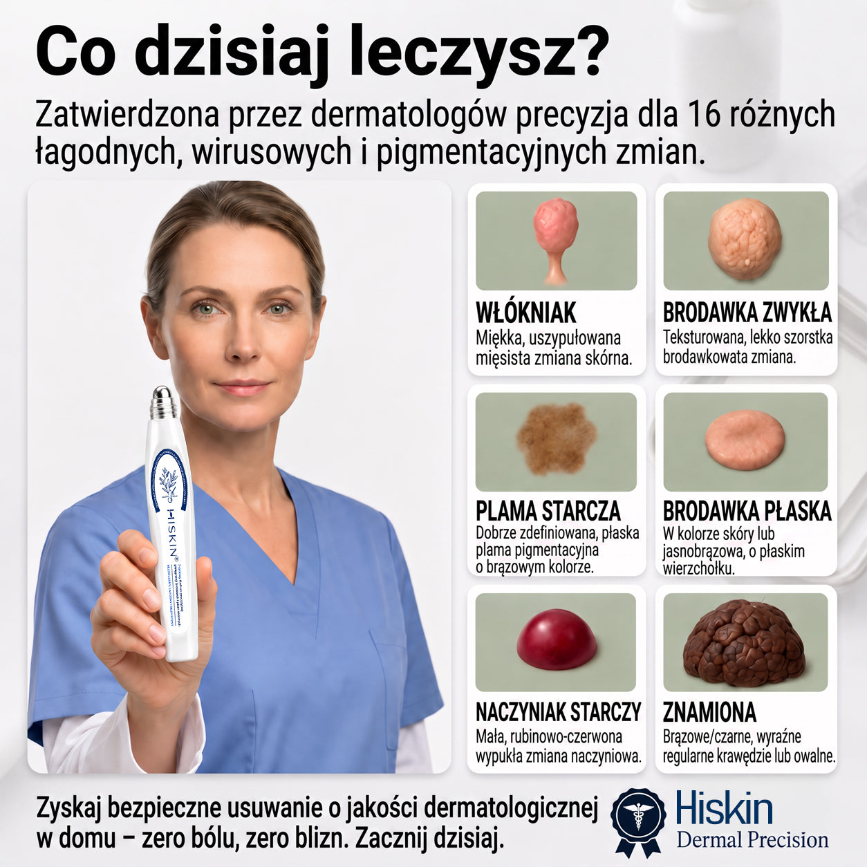 🎁 Zostało już tylko 5 opakowań Hiskin®! Zaoszczędź dziś dodatkowe 30% i zadbaj o gładszy, bardziej jednolity wygląd skóry, zanim ta ograniczona czasowo oferta dobiegnie końca!