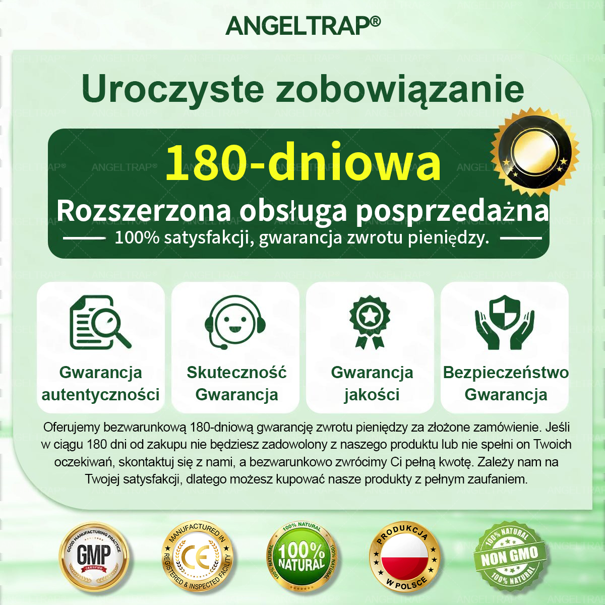 🎁 Zostało już tylko 5 opakowań ANGELTRAPO®! Zaoszczędź dziś dodatkowe 30% i zadbaj o gładszy, bardziej jednolity wygląd skóry, zanim ta ograniczona czasowo oferta dobiegnie końca!
