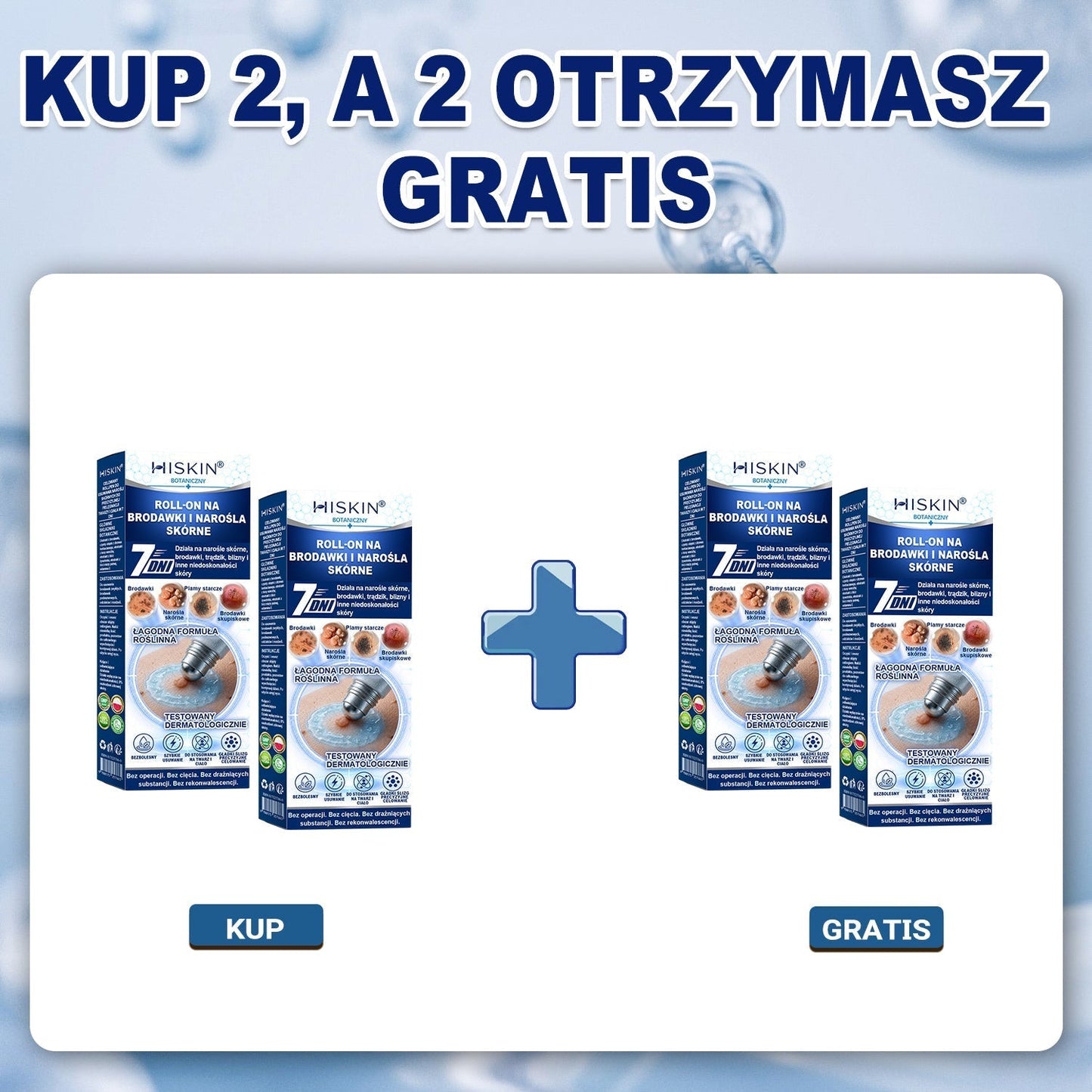 🎁 Zostało już tylko 5 opakowań Hiskin®! Zaoszczędź dziś dodatkowe 30% i zadbaj o gładszy, bardziej jednolity wygląd skóry, zanim ta ograniczona czasowo oferta dobiegnie końca!