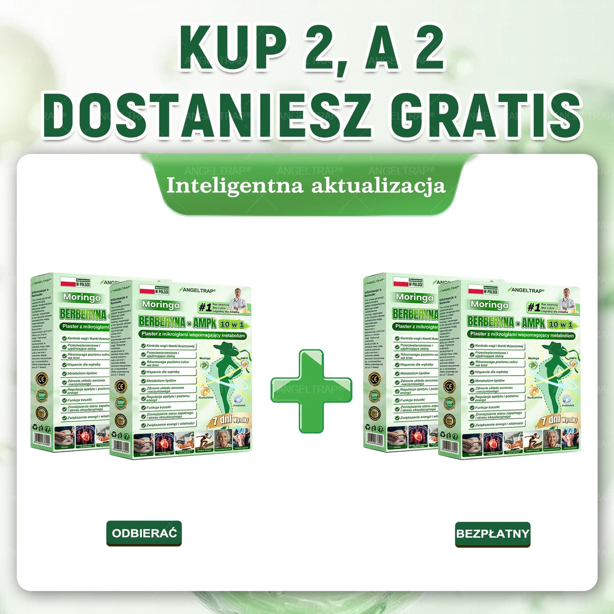 🎁 Zostało już tylko 5 opakowań ANGELTRAPO®! Zaoszczędź dziś dodatkowe 30% i zadbaj o gładszy, bardziej jednolity wygląd skóry, zanim ta ograniczona czasowo oferta dobiegnie końca!